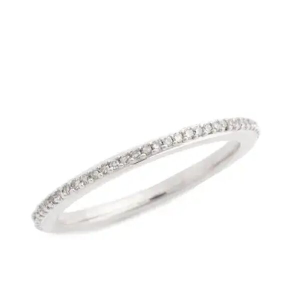 Monica Vinader Diamond Eternity Ring - Picture 1 of 2